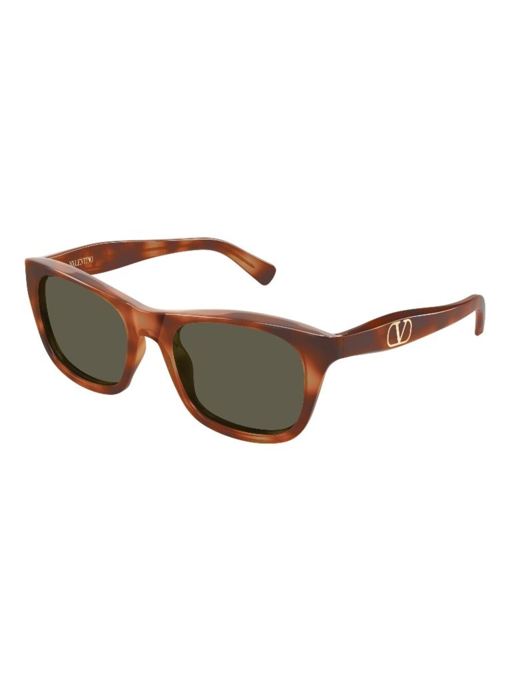 New Valentino Women's Sunglasses Havana Brown Lens Acetate Frame VG0013SK 002 55